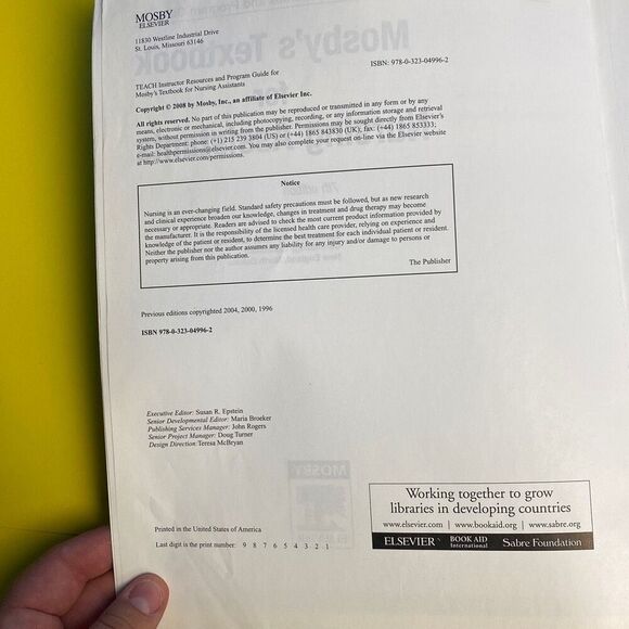 Mosby's Textbook for Nursing Assistants by Sheila A. Sorrentino - Picture 5 of 6